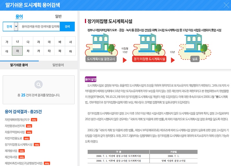 서울도시계획포털 내 검색창 보도보도.jpg