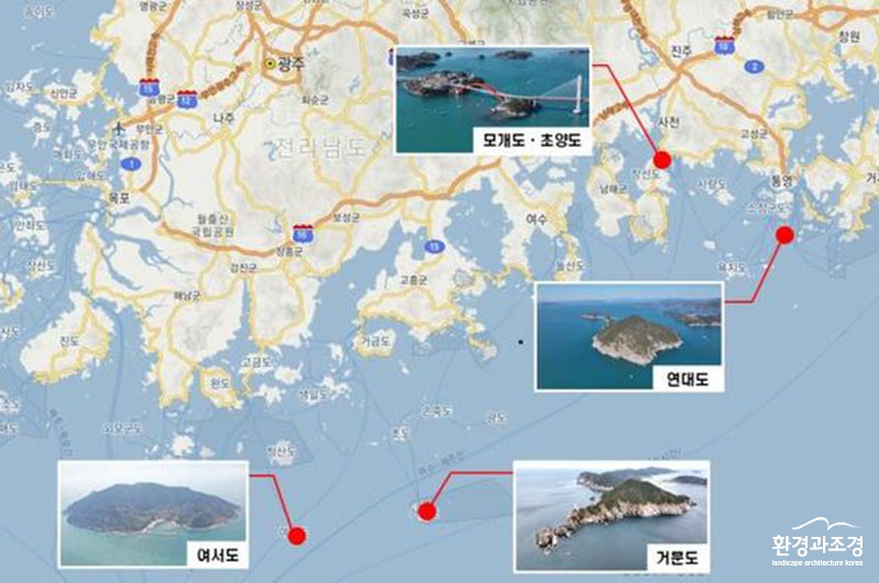 해상해안국립공원 갯바위 생태휴식제 확대 대상지 위치도 (사진=국립공원공단 제공).jpg