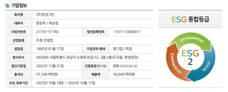 ESG 평가 - ESG 2 획득 qe.jpg