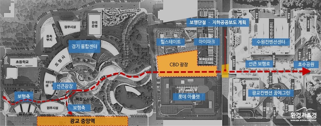 지지부진했던 광교중심광장 조성사업, 본격적으로 추진 보도.jpg